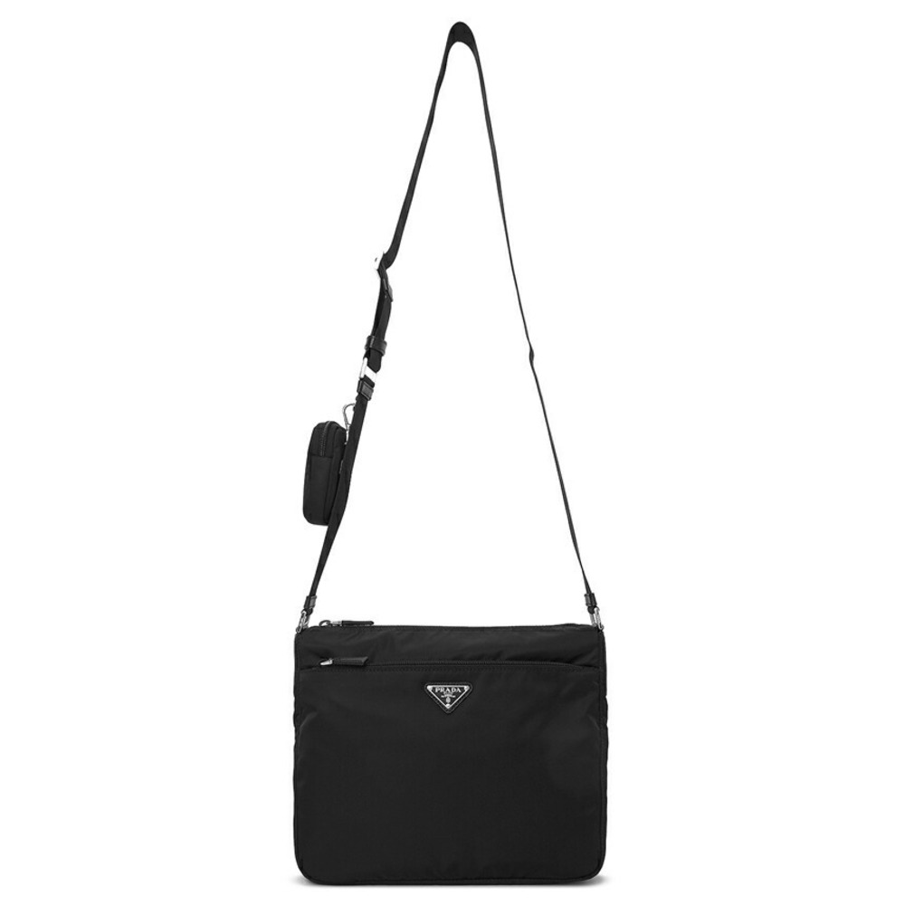 Prada Logo Nylon Shoulder Bag Re - Picture 8 of 10